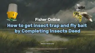 Как разблокировать ловушку для насекомых в Fisher Online Полный акт о насекомых
