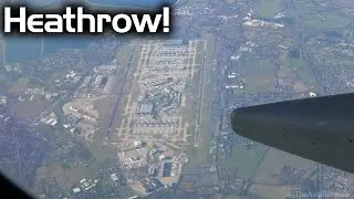 Beautiful views | Boeing 737 landing at London Stansted Airport