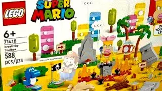 LEGO Super Mario  Fun  Creativity Tool Box, Create Your Own Levels w/ Figures Amazon Find w/ :Link
