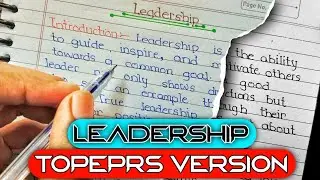 Essay On Leadership | Leadership Essay in English | Learn Essay Speech |