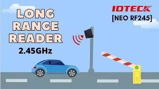 [IDTECK] Long Range Reader for Highly Secured Vehicle Management