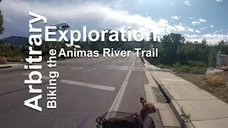 Biking the Animas River Trail in Durango, Colorado (2018)