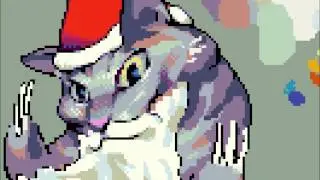 Santa Claws - Pixel Art