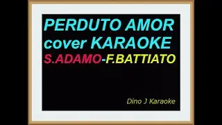 PERDUTO AMOR-cover karaoke fair use-S.ADAMO-F.BATTIATO