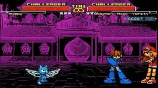 Mugen : Happy (Fairy Tail) Vs Megaman Rock Volnutt (Request)
