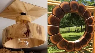 Top 50 Timber Treasures: Handmade Wooden Jewelry Organizer with Peg Hooks