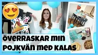 VLOGG | Födelsedags överraskning ♡ Bakar vegansk tårta & slår in presenter