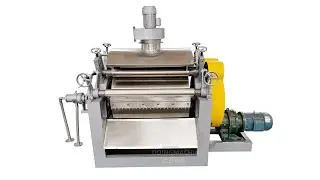 Rotary cooling drum flaker