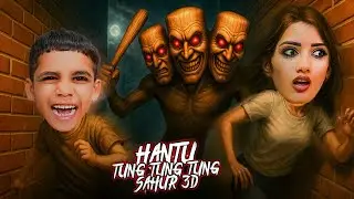 First Time Playing Hantu Tung Tung... Ghost Ne Kiya Attack! 😨