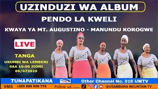 #LIVE UZINDUZI WA ALBUM YA PENDO LA KWELI KWAYA YA MT. AUGUSTINO MANUNDU KOROGWE JIMBO KATOLIK TANGA
