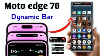 motorola edge 70 turn on dynamic bar setting | motorola edge 70 dyanmic bar features 