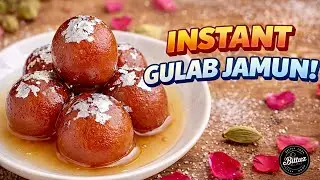 Instant Gulab Jamun Recipe || Market Powder Se Perfect Result