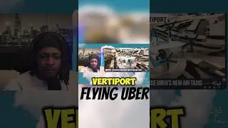 New Flying Uber Soon To Release!!! #angelosavage #uber #flyingcar #future