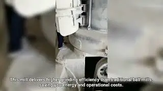 Vertical roller mill for feldspar in high-performance ceramics