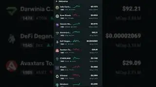 List of metaverse token and current price #part 3 - Explode in 2022 Potential