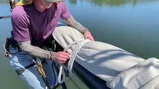 Square Sail Gaskets- how to loose and tie them