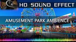 AMUSEMENT PARK CROWD AMBIENCE SFX | HD Sound Effects