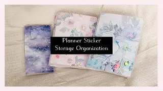 Planner Sticker Album Storage | Vertical Erin Condren Kits | Ana Jolene Printables