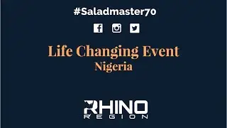 2016 Saladmaster Life Changing Event - Nigeria