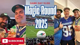 NRL Magic Round 2025 - Game Day Vlog | Warriors vs Cowboys | Suncorp Stadium