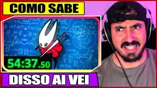Explicando a Speedrun de Hollow Knight Silksong | Leozin React