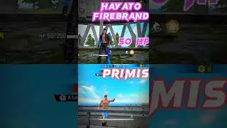 HAYATO FIREBRAND VS PRIMIS HP CHALLENGE -FREE FIRE #shorts