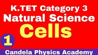 K.TET Category 3 Natural Science|Cells|KTET previous year question papers with solutions|Part 1