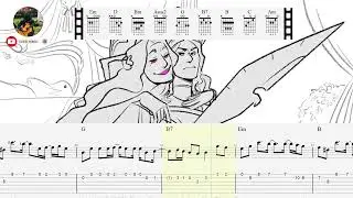 GOD GAMES de EPIC THE MUSICAL! Aprende esta canci&oacute;n para GUITARRA acustica! TABS+ACORDES+MELODIA 🙌