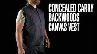 Concealed Carry Backwoods Canvas Vest - Rothco Product Breakdown