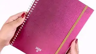 Planner Espiral 17,7 x 24 cm West Village Metalizado 2025