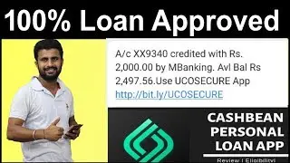 Cashbean- Online instant personal Loan Get ₹60,000 loan | No Credit Score required | without Salary