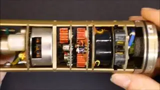 Insides of an  aircraft turbine Inlet temperature gauge