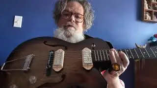 Godin Kingpin TL Lollar Goldfoil with a Hidden surprise by Alfie Smith. 