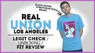 LEGIT UNION LA t-shirt | How to tell + unboxing & fit review!