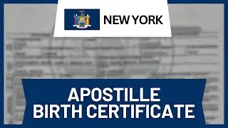 Apostille Birth Certificate New York (Step-by-Step)