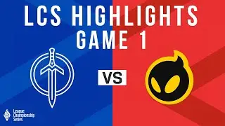GG vs DIG Highlights GAME 1 | LCS Playoffs 2023 | Golden Guardians vs Team Dignitas