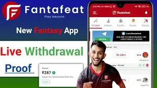Fantafeat withdrawal proof | Fantafeat live withdrawal amount proof | Fantafeat fantasy app