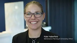 Meet Kate Haberfield, our maintenance planning and scheduling officer