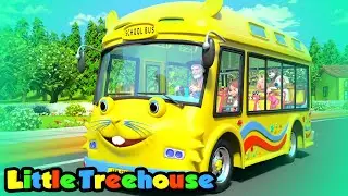 Wheels On The Bus - I Spy Song | Kids Rhymes & Childrens Songs | Baby Cartoon by Little Treehouse