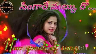New gondi video song // mix by DJ // Singare malkuro 2019