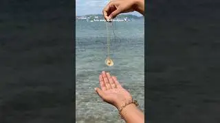 Let&rsquo;s try to make shell necklace #fyp #viralshorts #youtubeshorts #shorts #cleangirl #beach