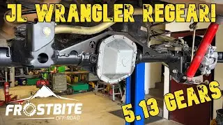 Wrangler JL Regeared To 5.13's #jeep #offroad