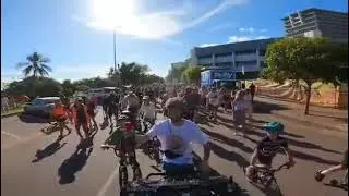 dj dom whiting @ live sess drum & bass on the bike _darwin, nt, australia ~2024 _clip