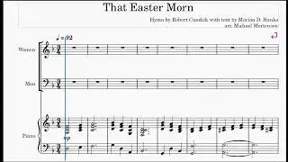 That Easter Morn - Free SATB Choir Sheet Music