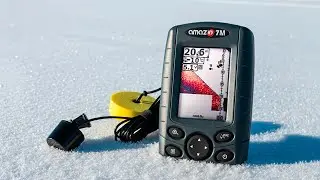 The best fish finder for winter fishing is the Amazin FishFinder 7M.