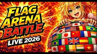 Flag Arena Game Live🎌 | Which Country Wins? | Comment your country name for Shout out #shorts