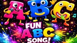 ABC Song for Kids 🎵 | Fun ABC Cartoon Song | Learn Alphabets A to Z | Kids Rhymes