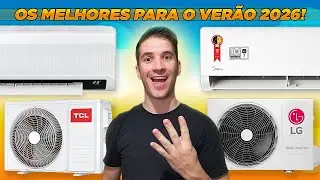 Qual MELHOR AR CONDICIONADO CUSTO BENEF&Iacute;CIO para o VER&Atilde;O 2026?
