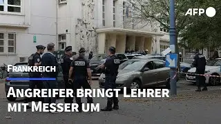 Ein Toter und zwei Verletzte bei Messerangriff an französischer Schule | AFP