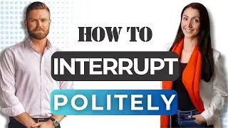 How to Interrupt Someone Politely - With Anna Tyrie (English Like a Native) &bull; BEP 67